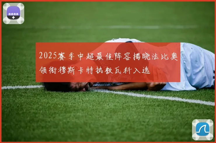 2025赛季中超最佳阵容揭晓法比奥领衔穆斯卡特执教瓦科入选